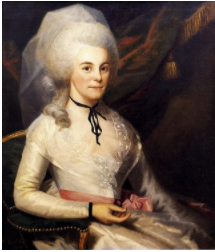 Painting of Elizabeth Schuyler Hamilton.
From Wiki Commons
