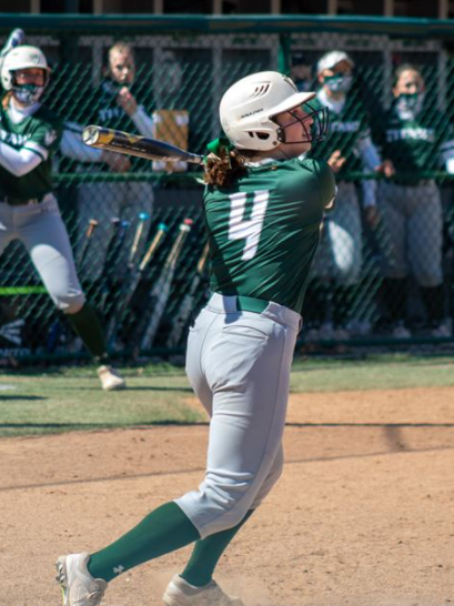 Senior Hayley Earl and the rest of the Titan softball team hope to get back on their feet after back-to-back losses this week. Photo: Davis Nguy, IWU Athletics
